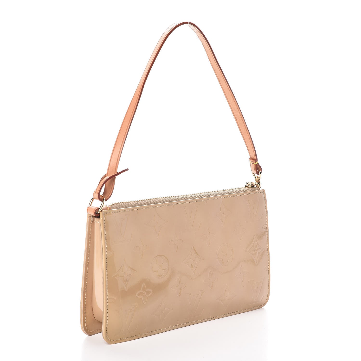 Louis Vuitton Vernis Lexington Pochette Beige 3 of 8