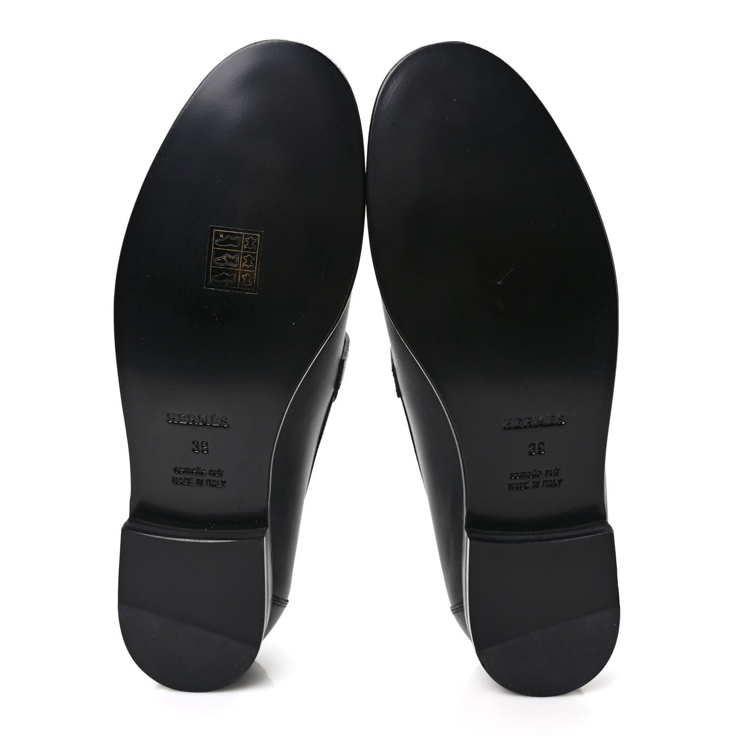 Calfskin Womens Destin Loafers 39 Black