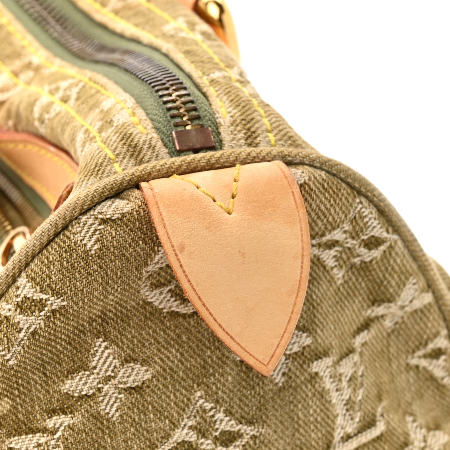 Monogram Denim Neo Speedy Lichen