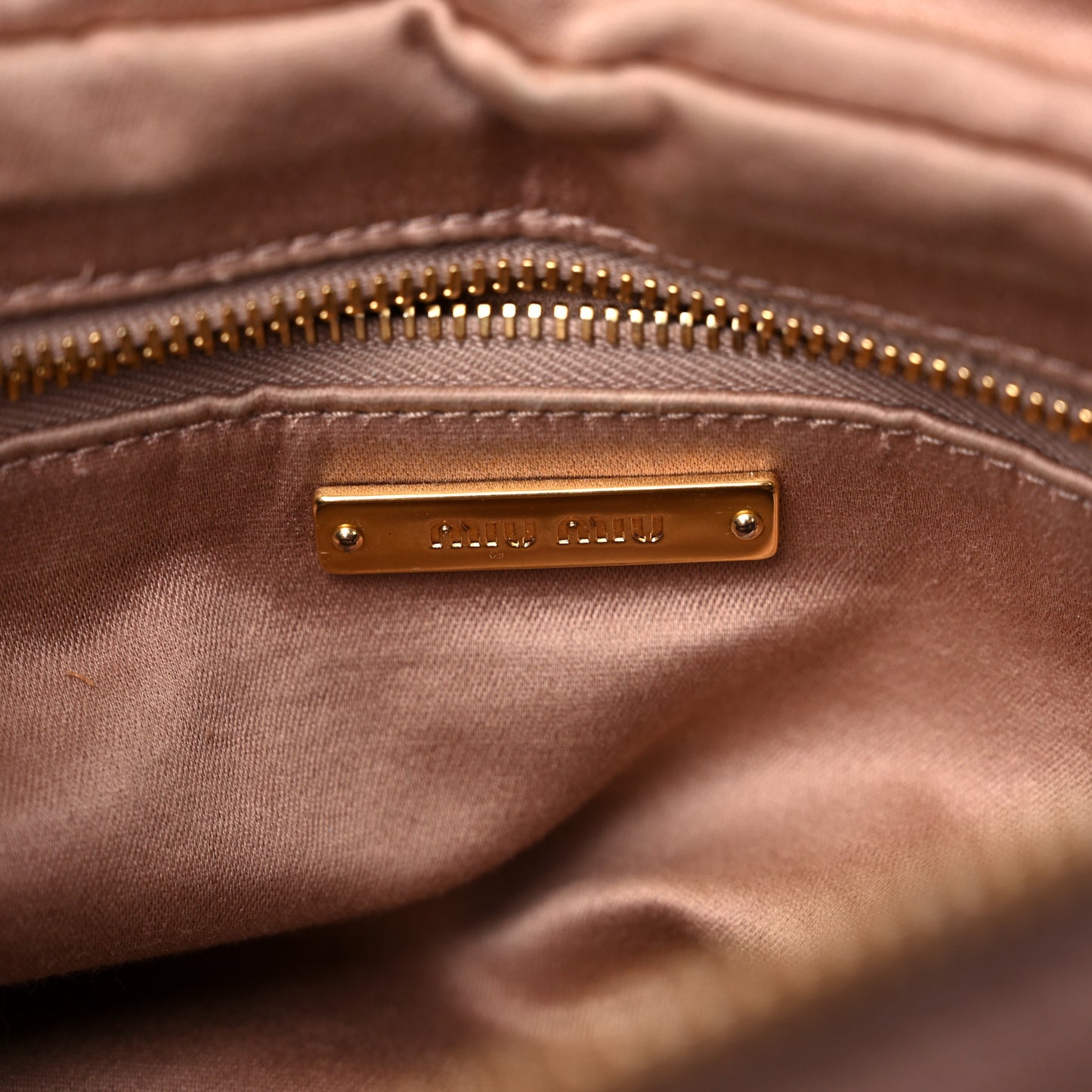 Nappa Knot Top Handle Shoulder Bag Beige