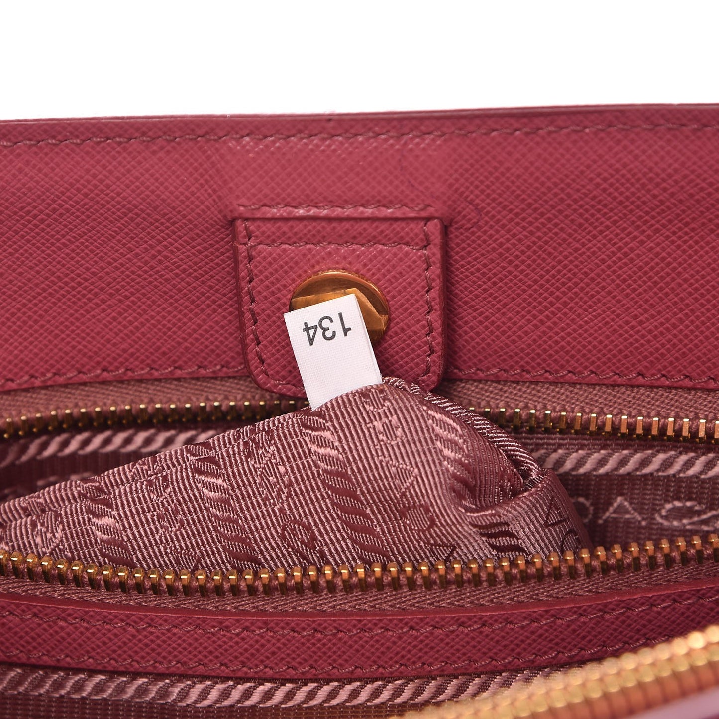 Saffiano Lux Medium Tote Bruyere