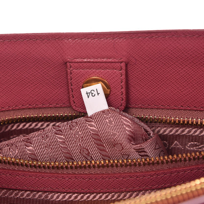 Prada Saffiano Lux Medium Tote Bruyere 9 of 18