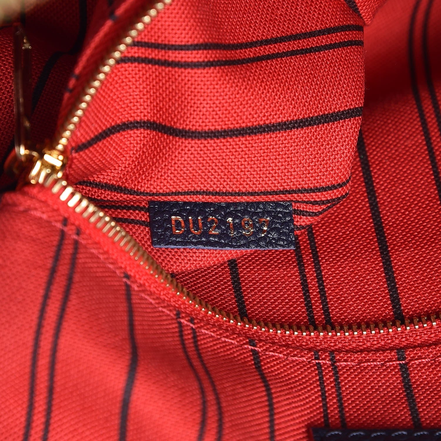 Louis Vuitton Empreinte Speedy Bandouliere 25 NM Marine Rouge 7 of 9