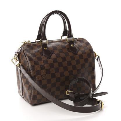 Louis Vuitton Damier Ebene Speedy Bandouliere 25 3 of 9