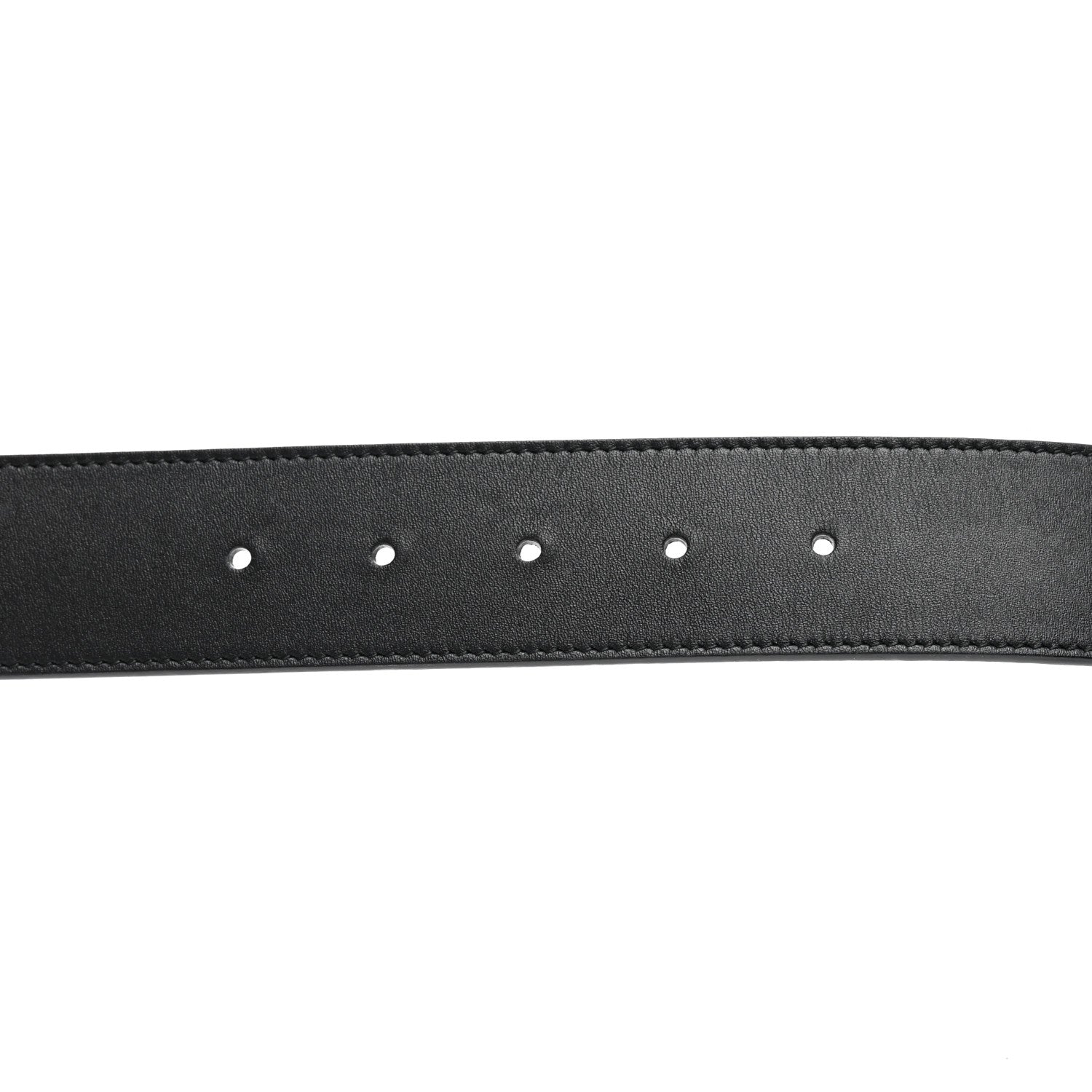 Gucci Calfskin Double G 40mm Belt 80 32 Black 4 of 5