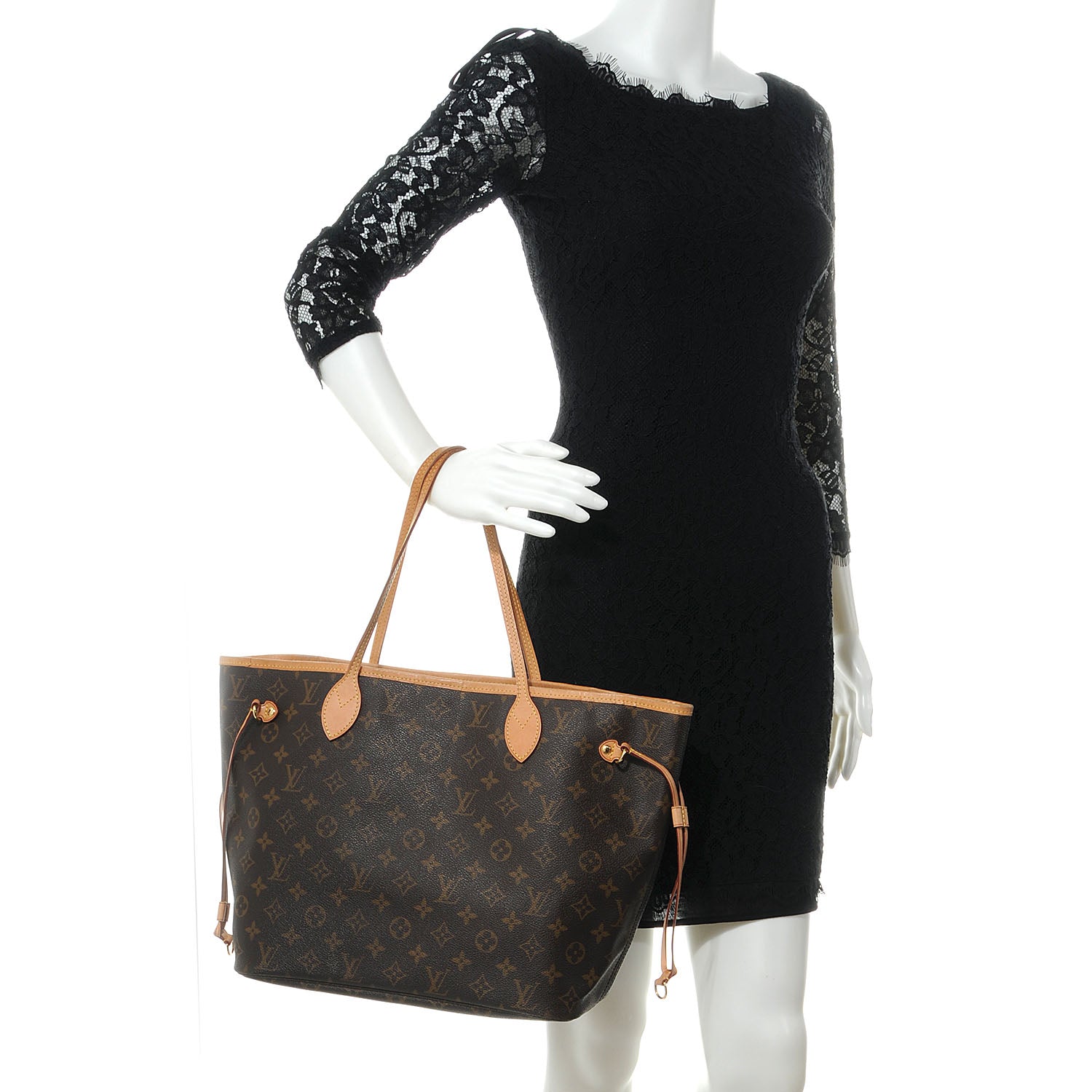 Louis Vuitton Monogram Neverfull MM 2 of 7