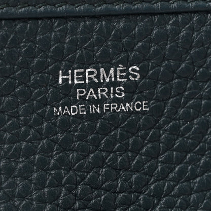 Hermes Taurillon Clemence Evelyne III PM Vert Cypress 6 of 12
