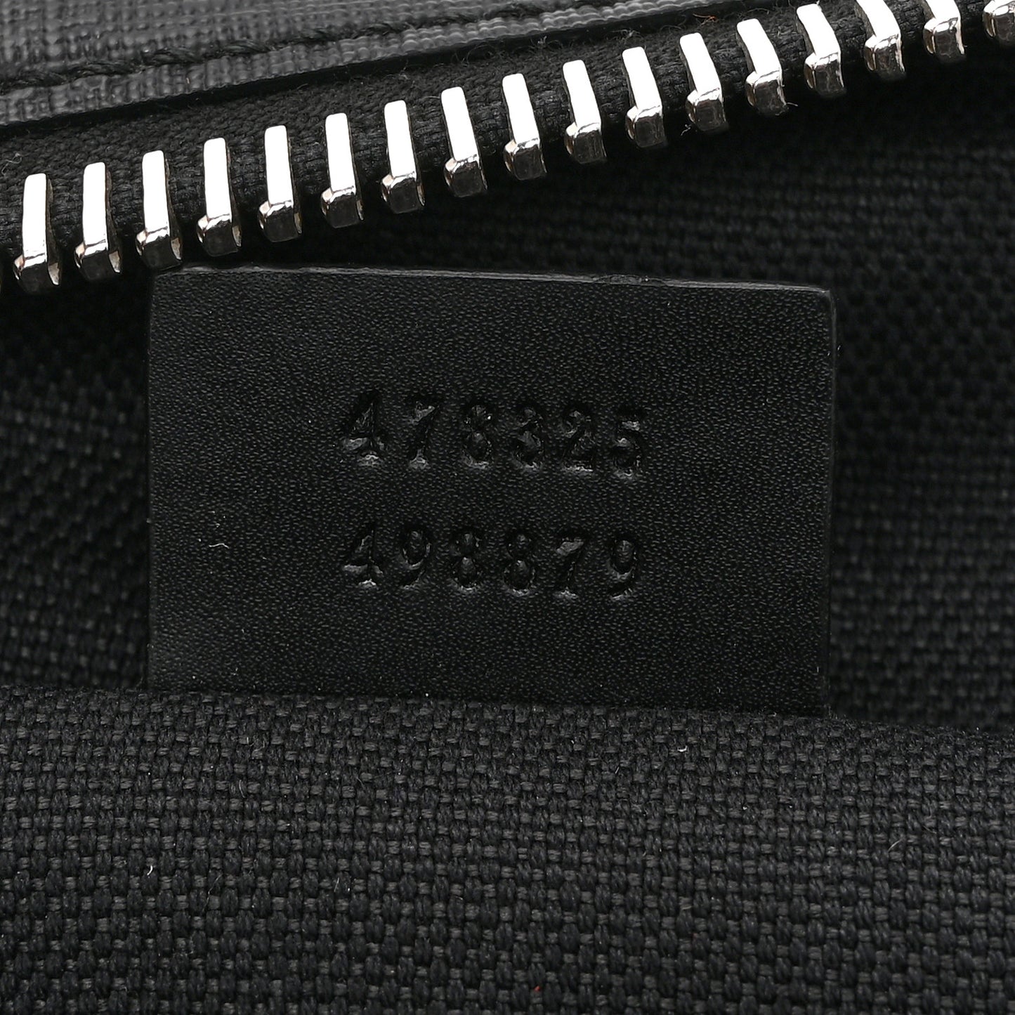GG Supreme Monogram Web Belt Bag Black Grey