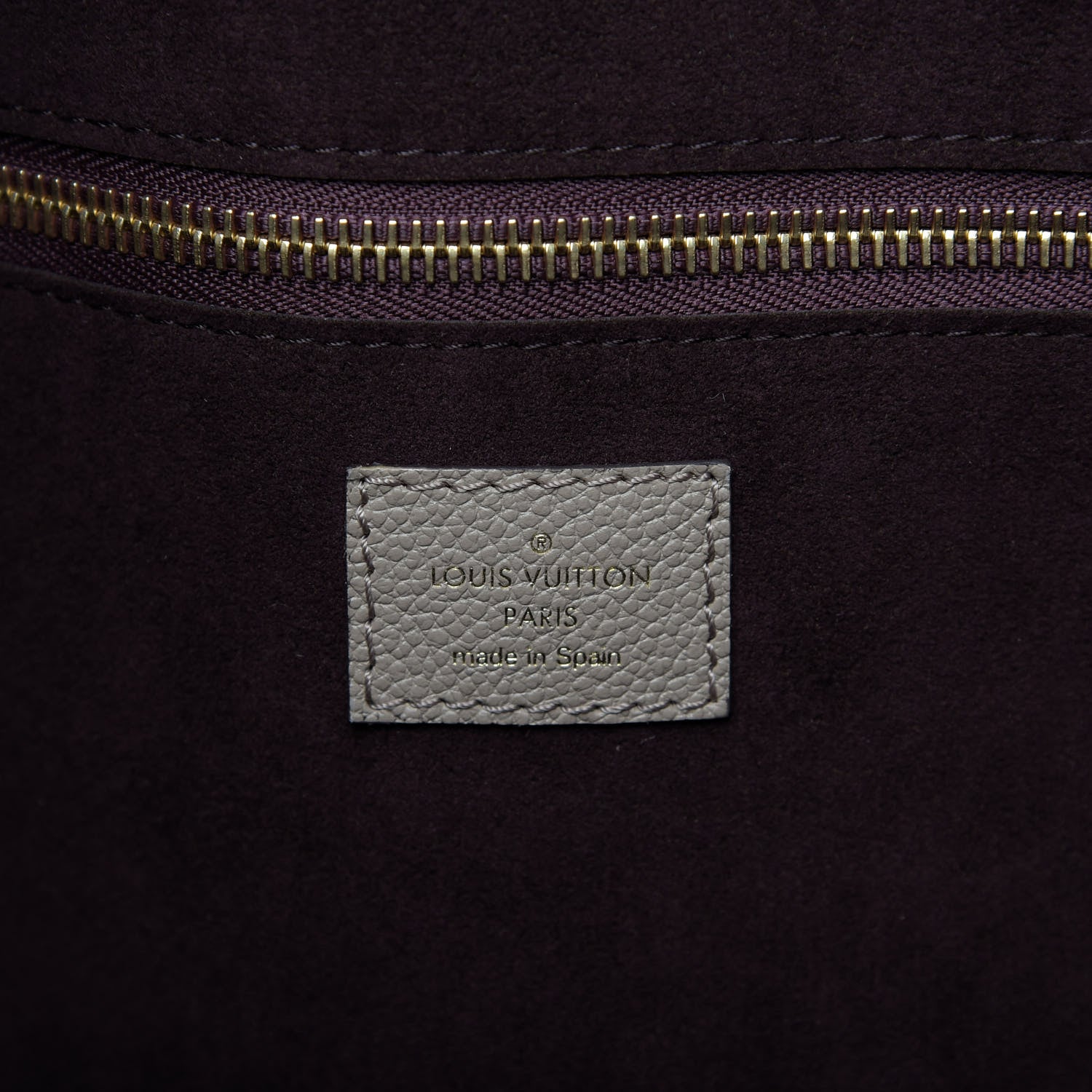 Louis Vuitton Empreinte Monogram Giant Neverfull MM Tourterelle 8 of 9