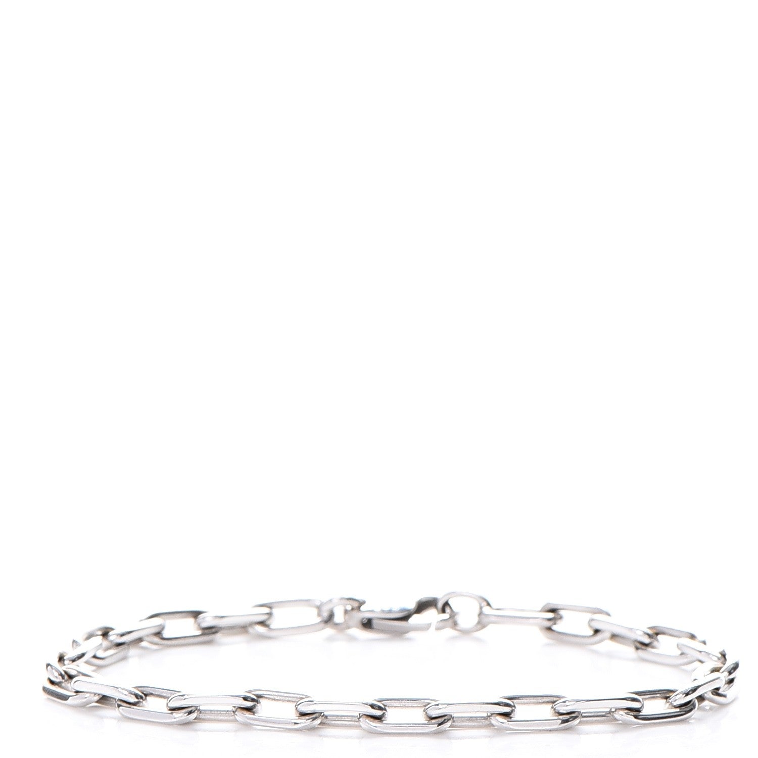 Cartier 18K White Gold Spartacus Chain Bracelet 1 of 3