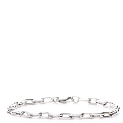 Cartier 18K White Gold Spartacus Chain Bracelet 1 of 3