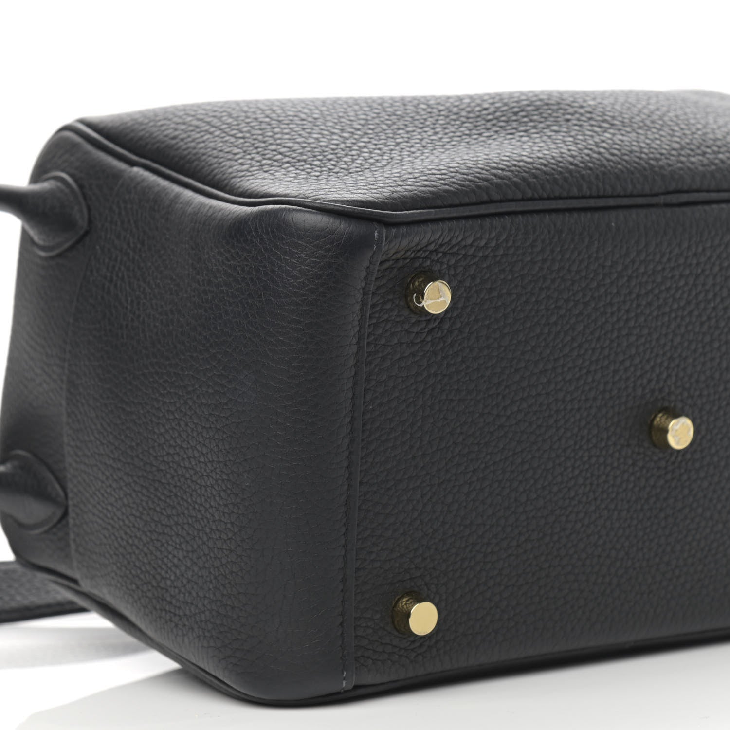 Hermes Taurillon Clemence Lindy 26 Black 9 of 13