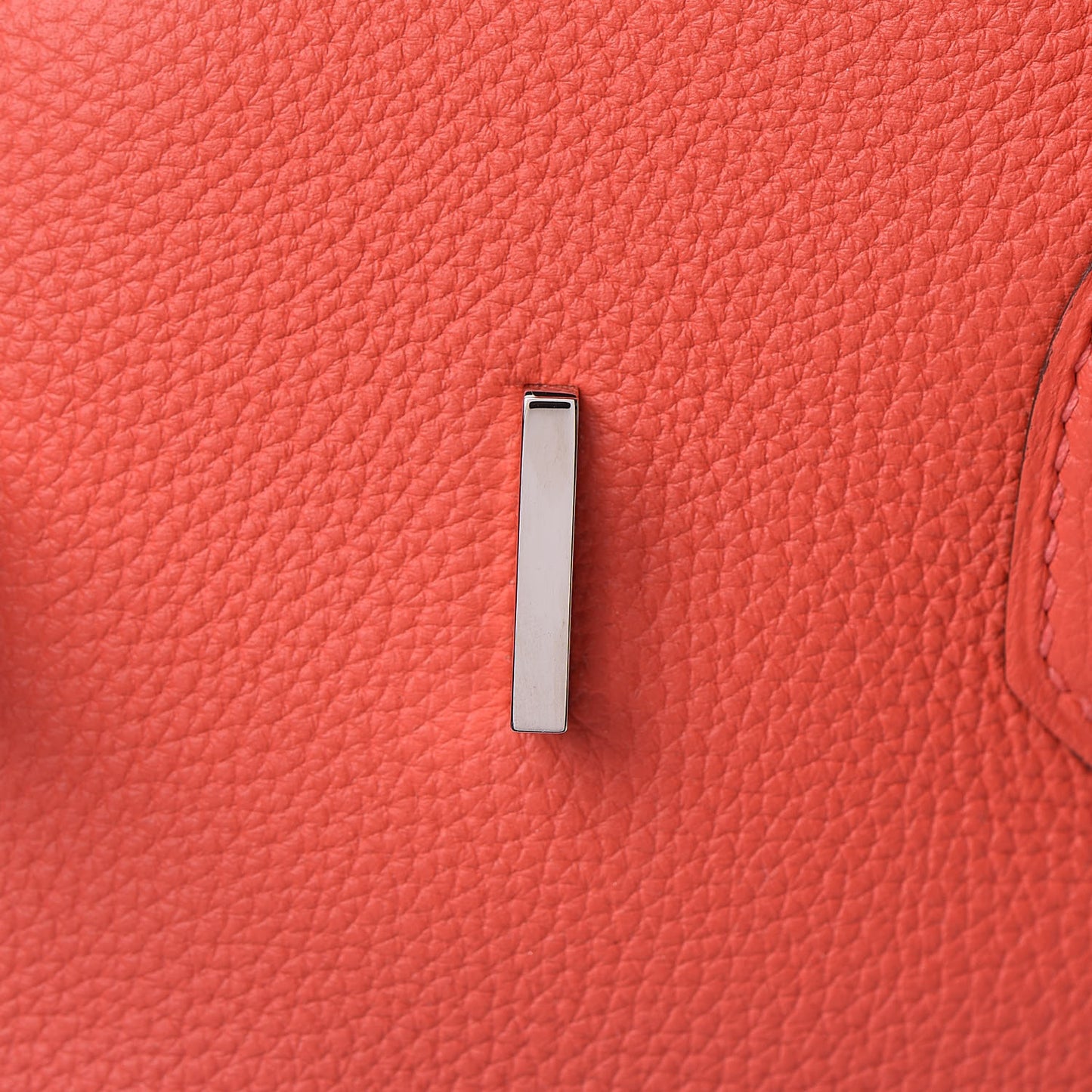 Togo Birkin 35 Rouge Pivoine