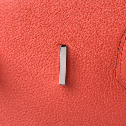 Hermes Togo Birkin 35 Rouge Pivoine 22 of 31