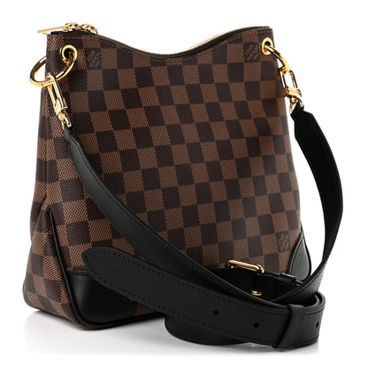 Louis Vuitton Damier Ebene Odeon PM Black 3 of 9