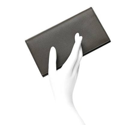 Hermes Evercolor Citizen Twill Long Wallet Vert De Gris 2 of 7