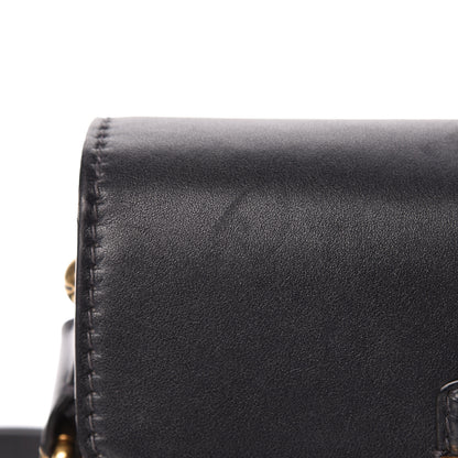 Christian Dior Calfskin Studded Square Dioraddict Flap Black 11 of 25