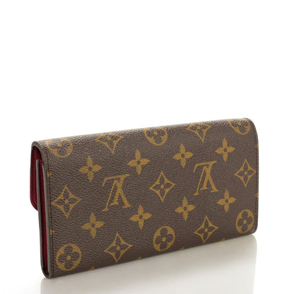 Louis Vuitton Monogram Emilie Wallet Fuchsia 3 of 7