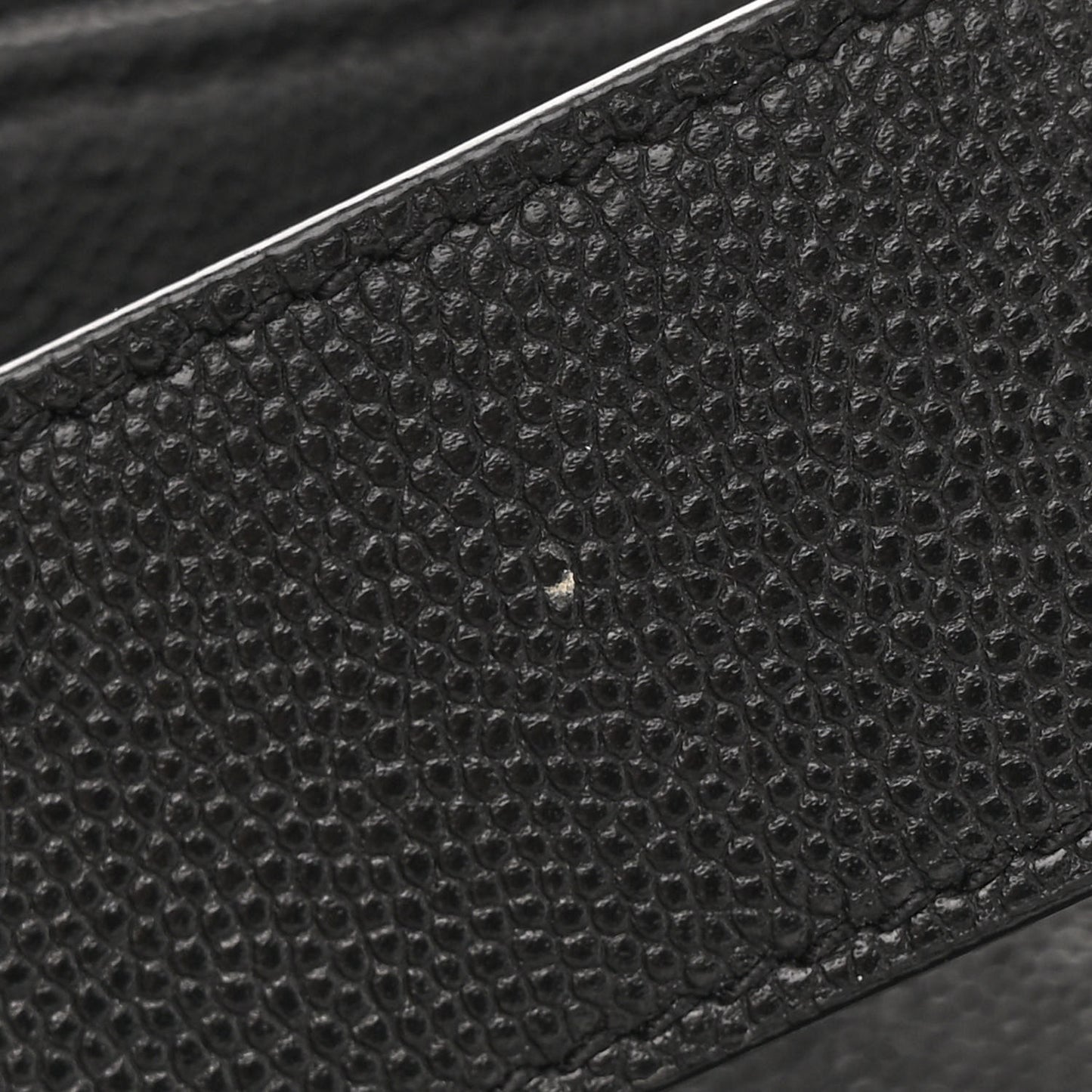 Grain De Poudre Monogram Belt Bag Black