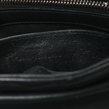 Saint Laurent Calfskin Y Quilted Monogram Monochrome Small Loulou Chain Satchel Black 7 of 12