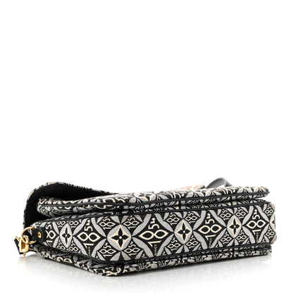 Louis Vuitton Jacquard Since 1854 Pochette Metis Grey 4 of 9