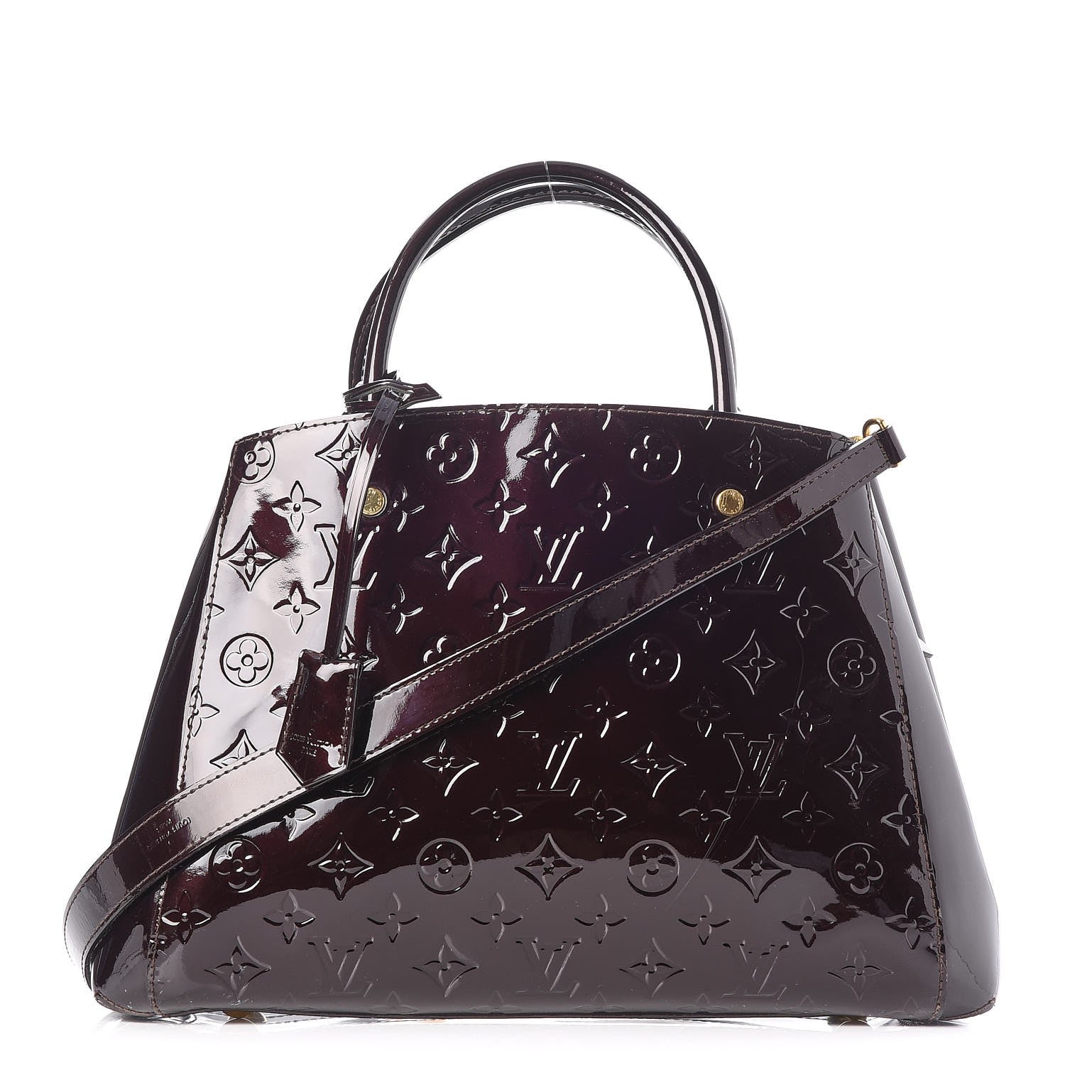Louis Vuitton Vernis Montaigne MM Amarante 1 of 10