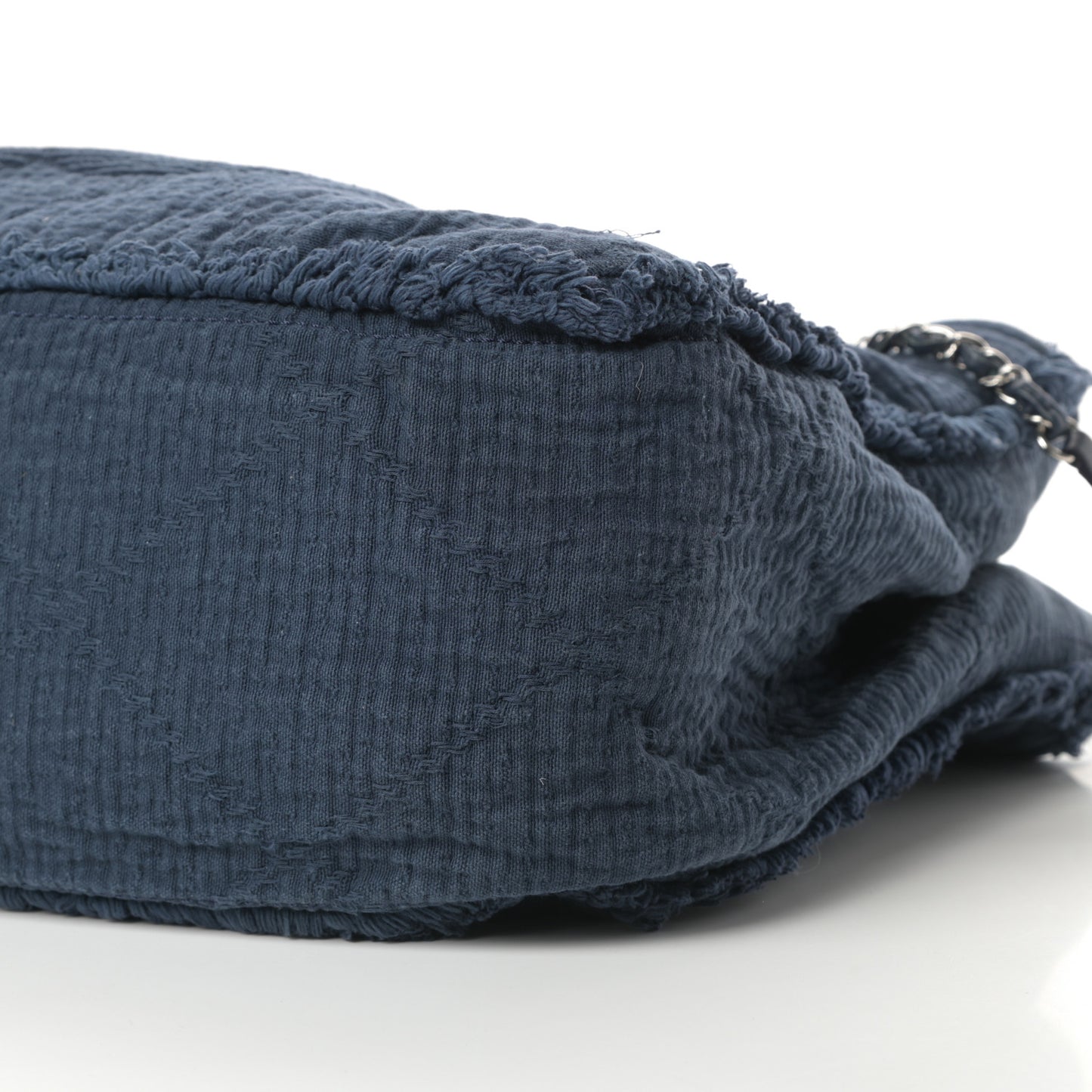 Canvas Extra Large Double Face Shopping Tote Navy