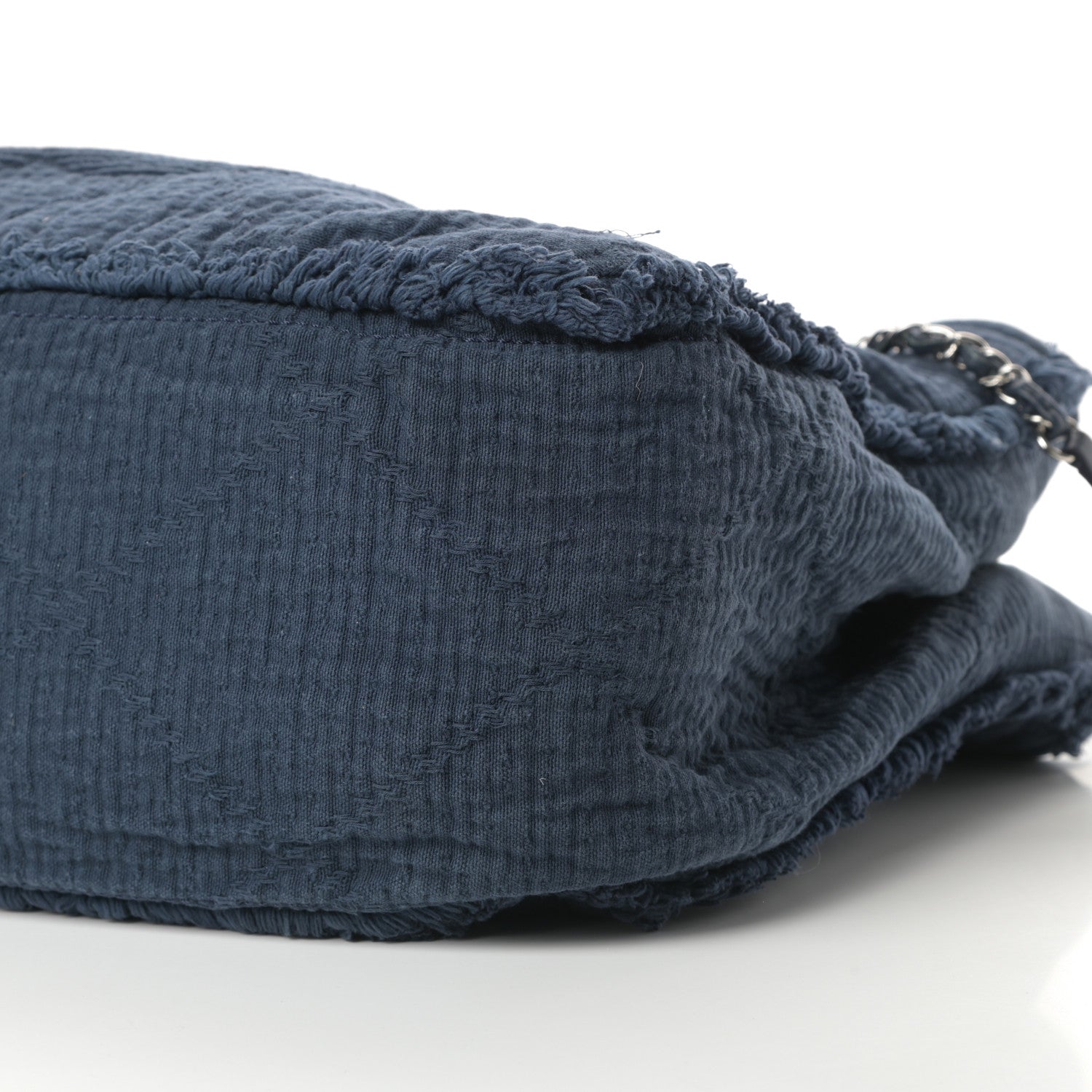 Chanel Canvas Extra Large Double Face Shopping Tote Navy 10 of 11