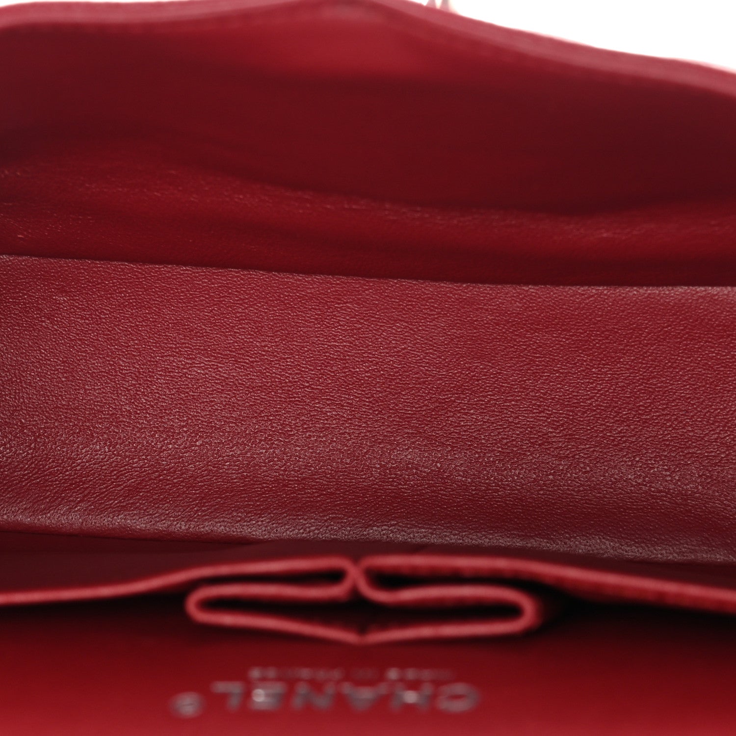 Chanel Caviar Quilted Medium Double Flap Red 11 of 34