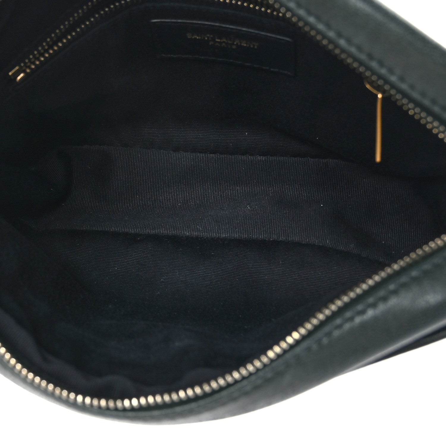 Saint Laurent Lambskin Quilted Victoire Camera Bag New Vert Fonce 5 of 10
