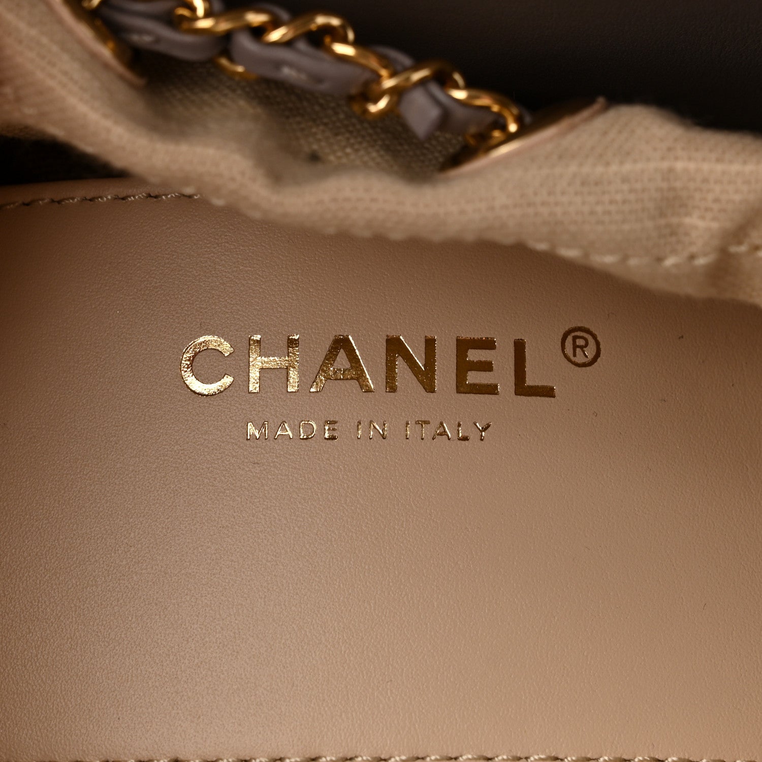 Chanel Calfskin Quilted Small Shopping Bag Grey 6 of 11