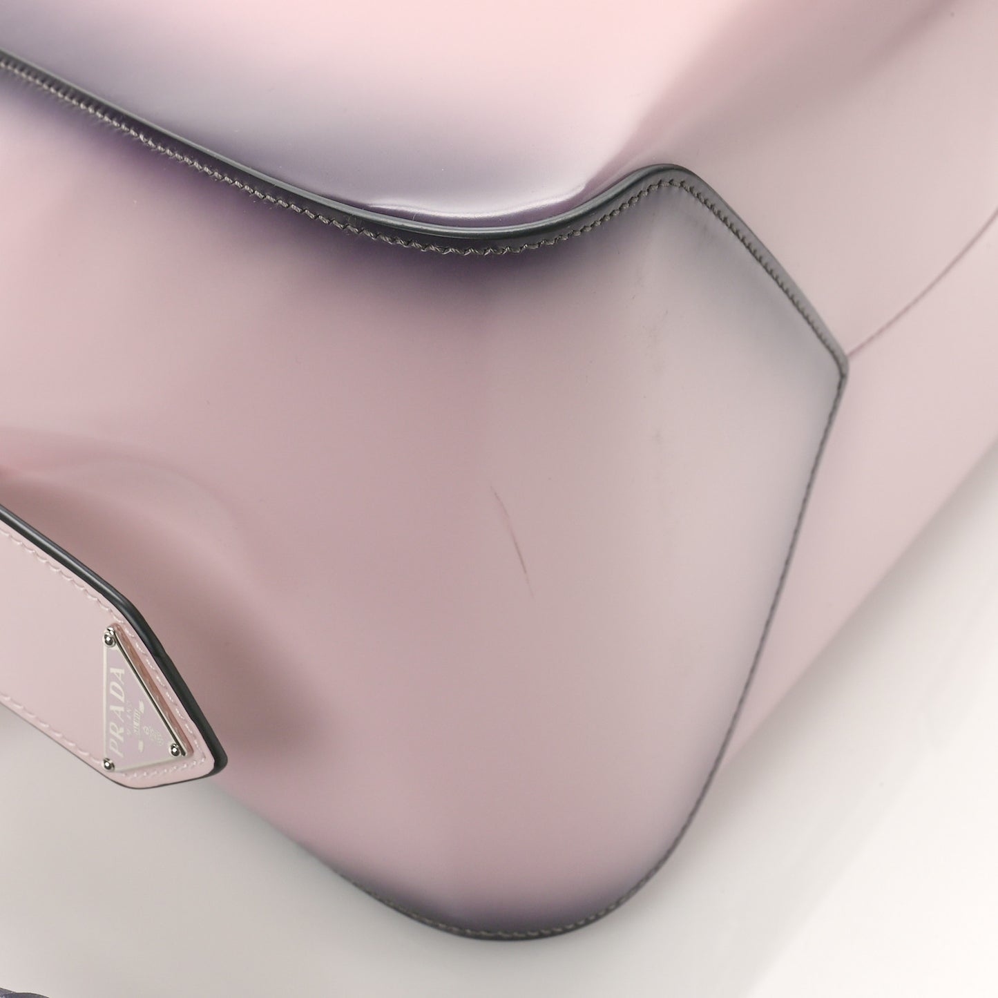 Spazzolato Small Supernova Handbag Alabastro Sfumato