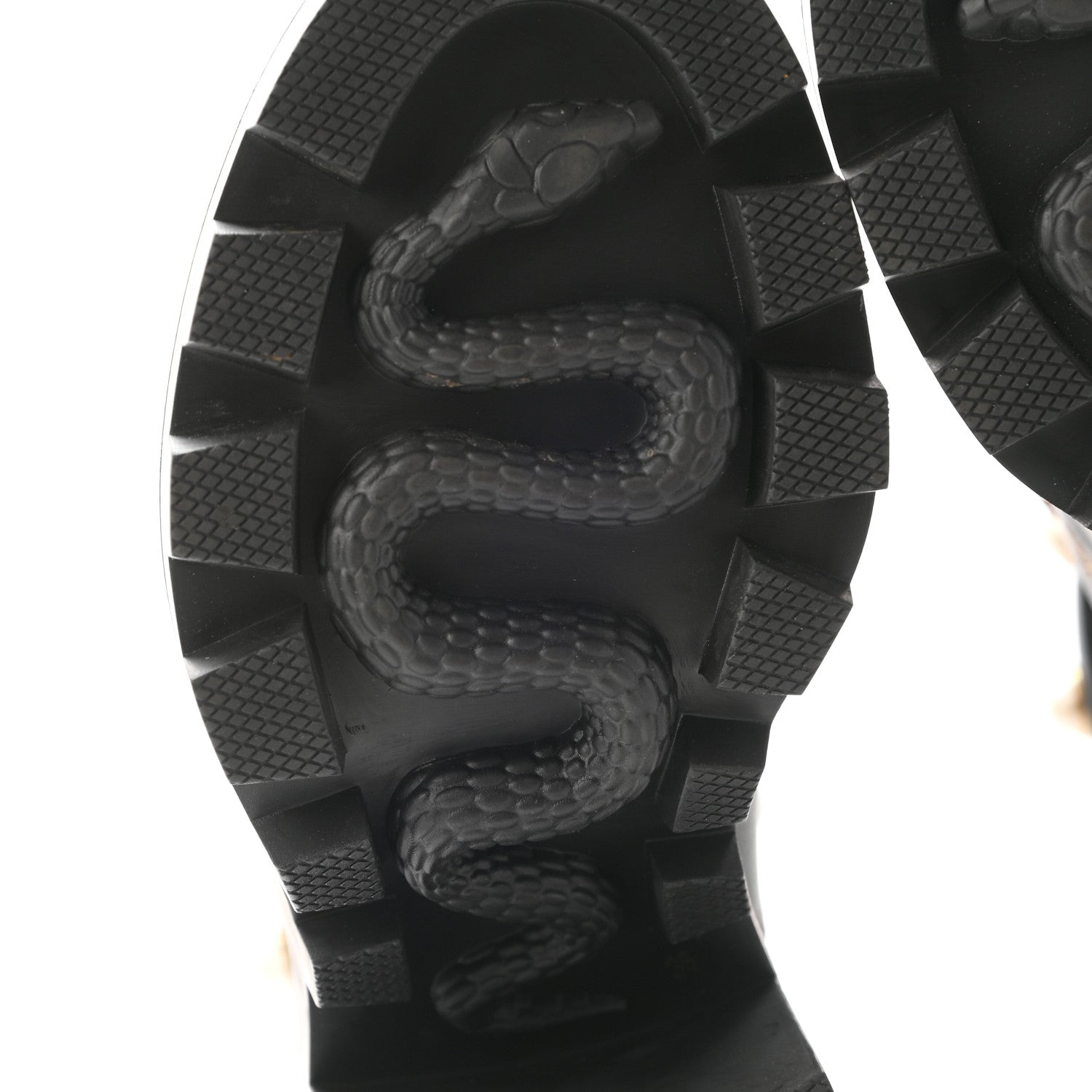 Gucci Calfskin Embroidered Lace Up Combat Ankle Boots 36 Black 7 of 16
