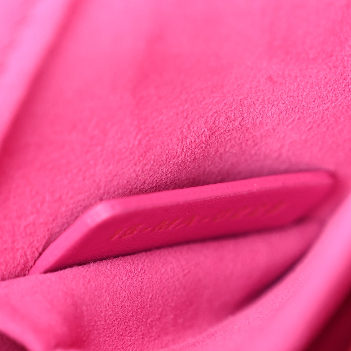 Lambskin Cannage Small Lady D-Joy Fuchsia