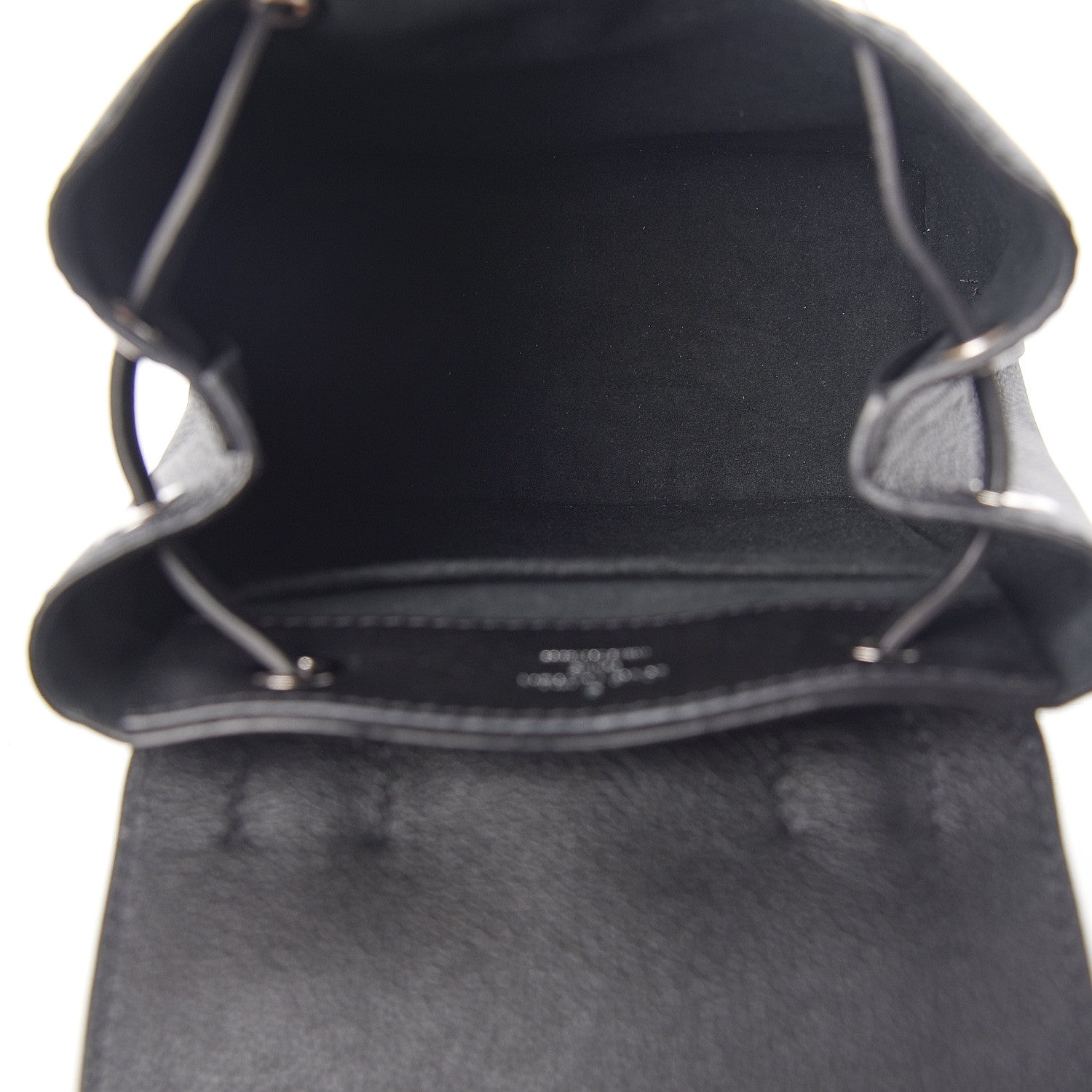 Louis Vuitton Calfskin Lockme Backpack Black 4 of 11