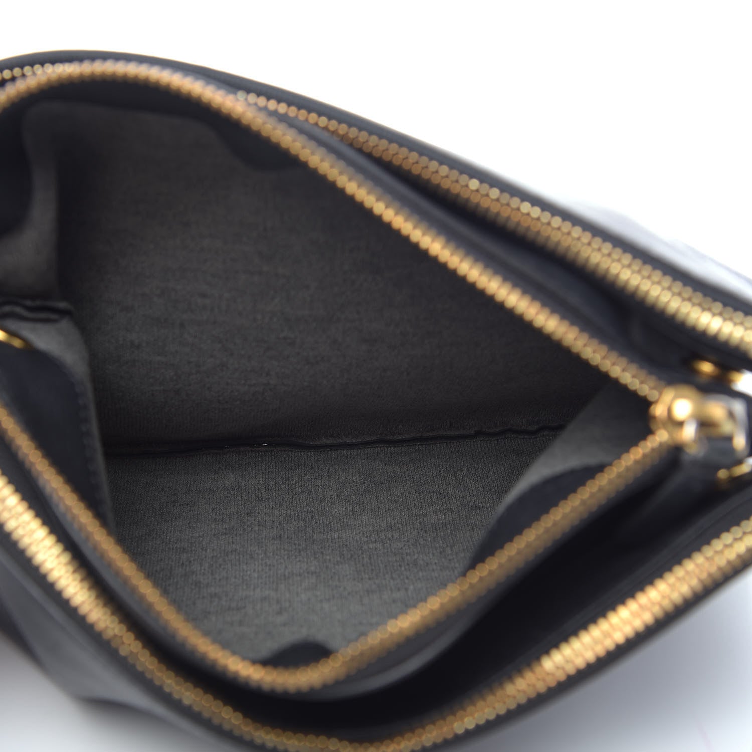 Celine Lambskin Small Trio Crossbody Bag Black 5 of 15