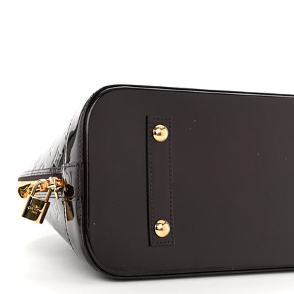 Louis Vuitton Vernis Alma MM Amarante 8 of 11