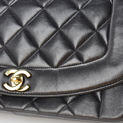 Chanel Lambskin Quilted Medium Single Flap Black 16 of 16