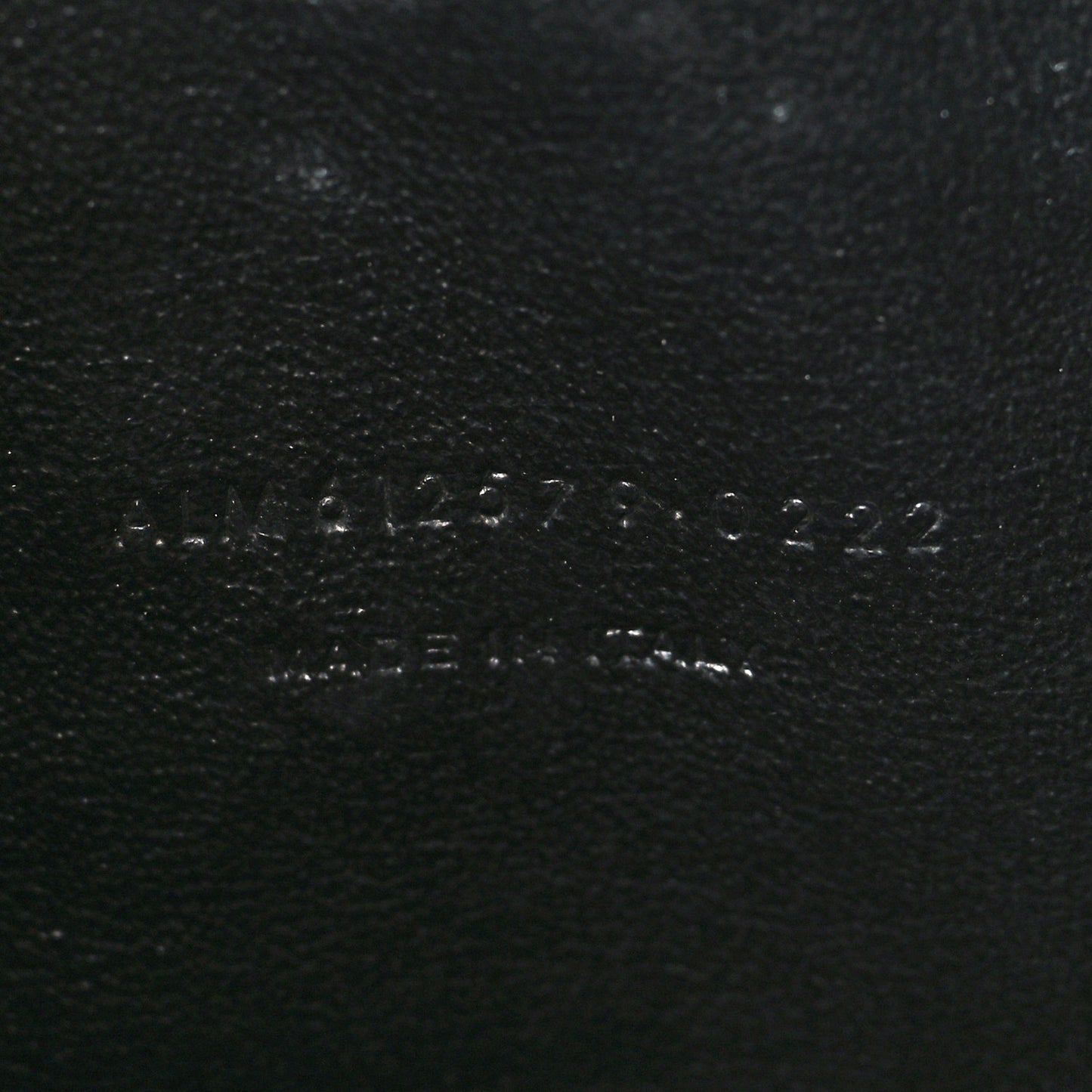 Grain De Poudre Matelasse Monochrome Monogram Mini Lou Camera Bag Black