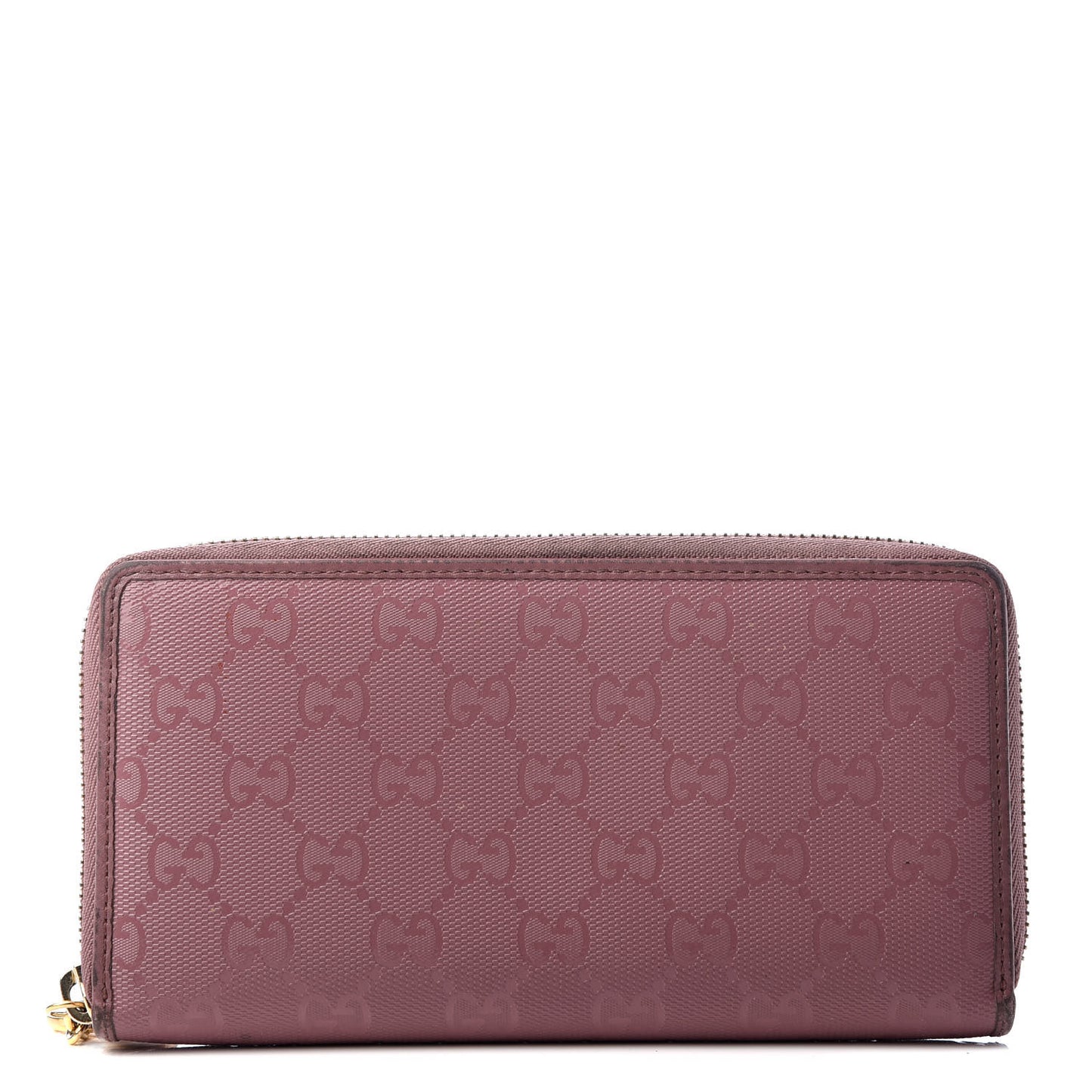 Imprime Monogram GG Pierce Zip Around Wallet Vintage Rose