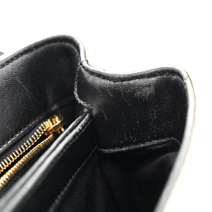Saint Laurent Metallic Calfskin Y Quilted Monogram Toy Loulou Crossbody Bag Piombo 8 of 13