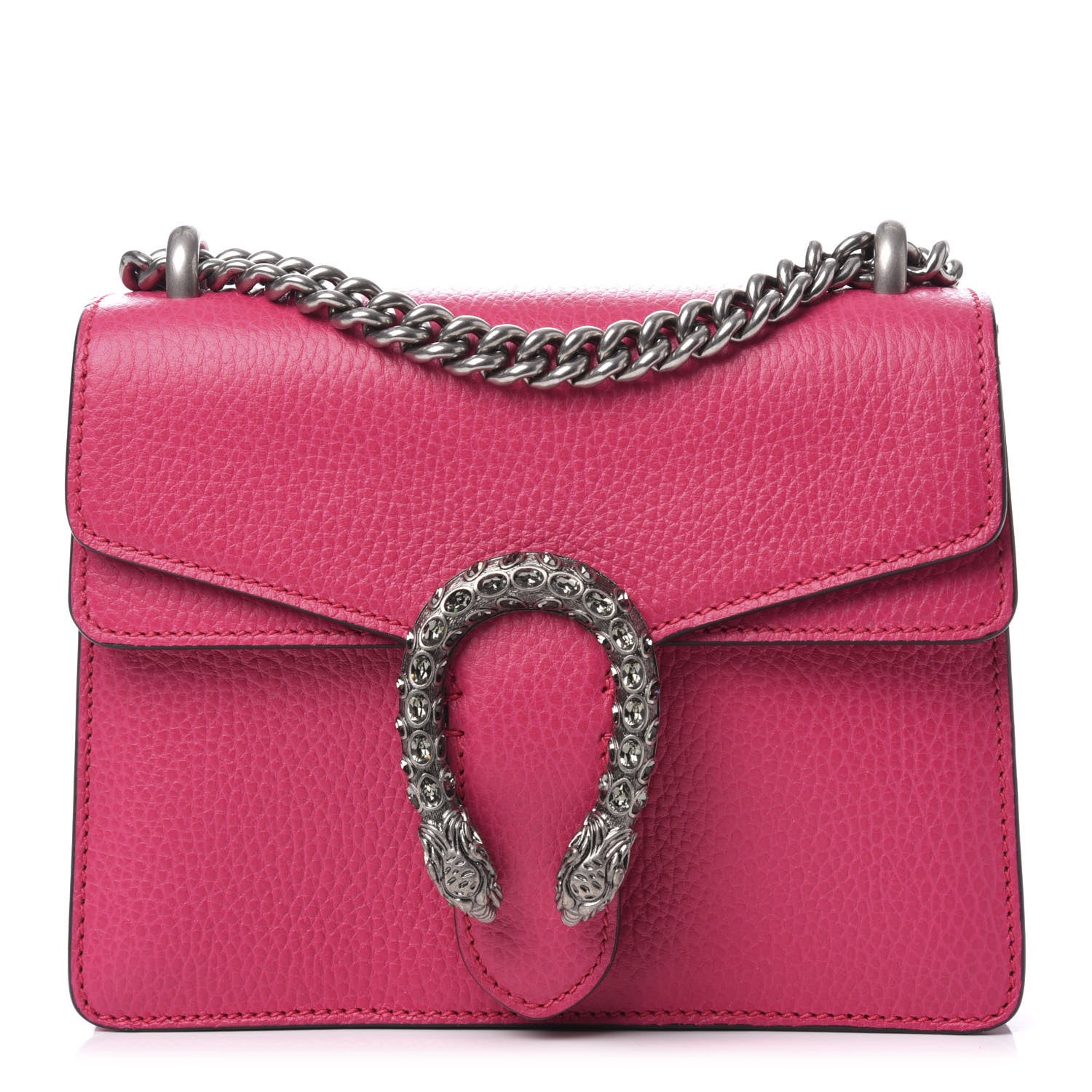 Gucci Calfskin Mini Dionysus Shoulder Bag Box Pink 1 of 9