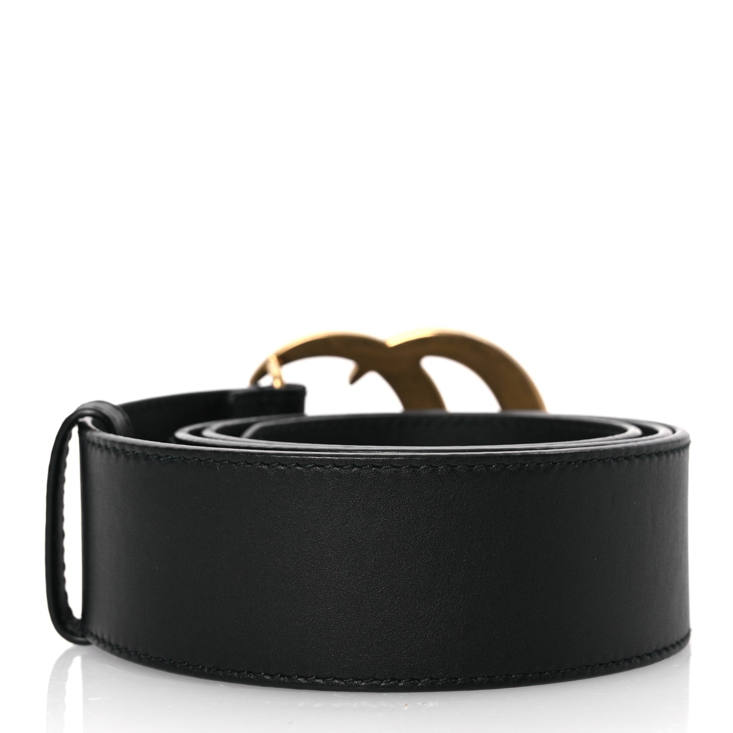 Calfskin Double G 40mm Belt 80 32 Black