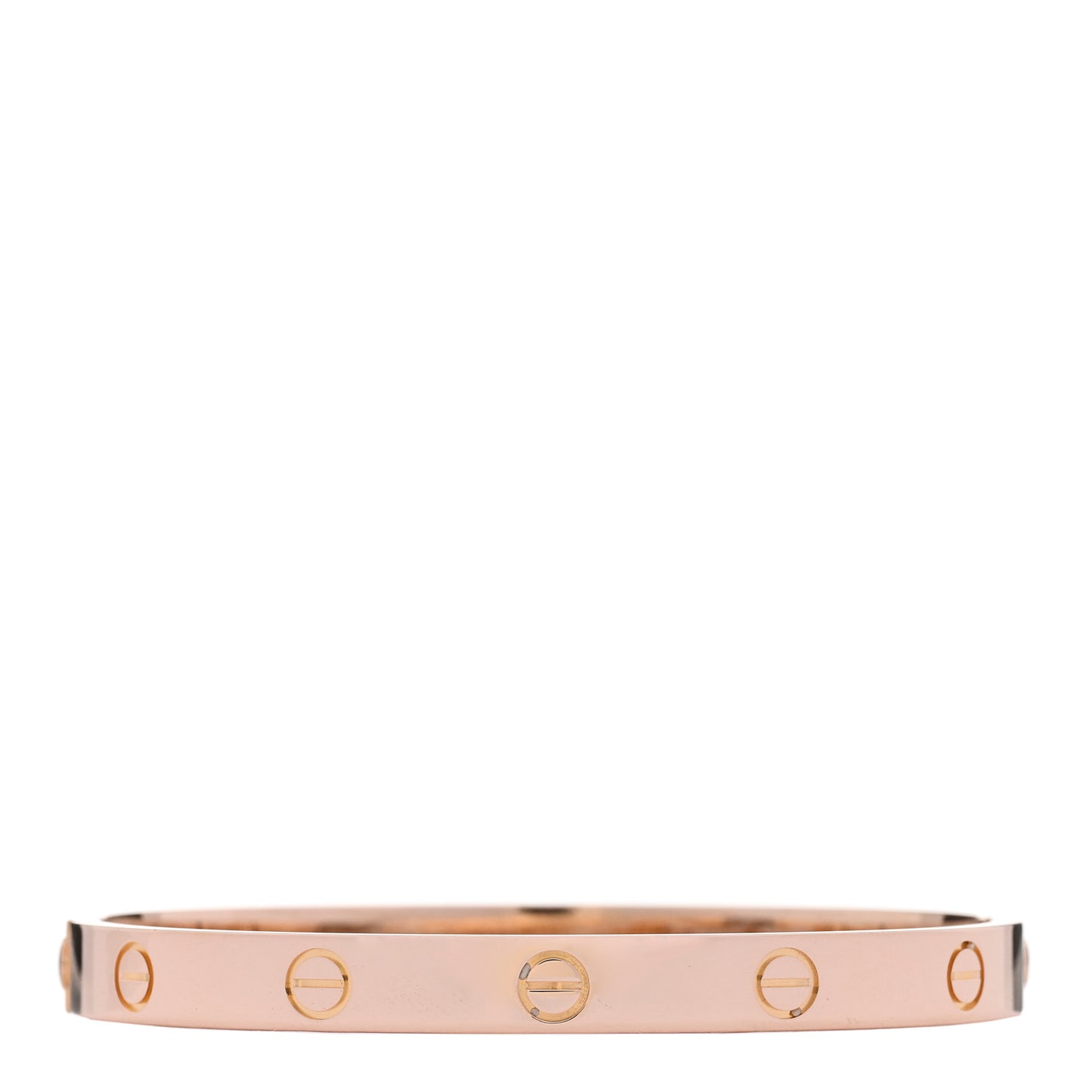 18K Pink Gold LOVE Bracelet 17