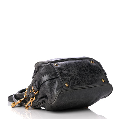 Miu Miu Vitello Lux Zip Tote Black 5 of 15
