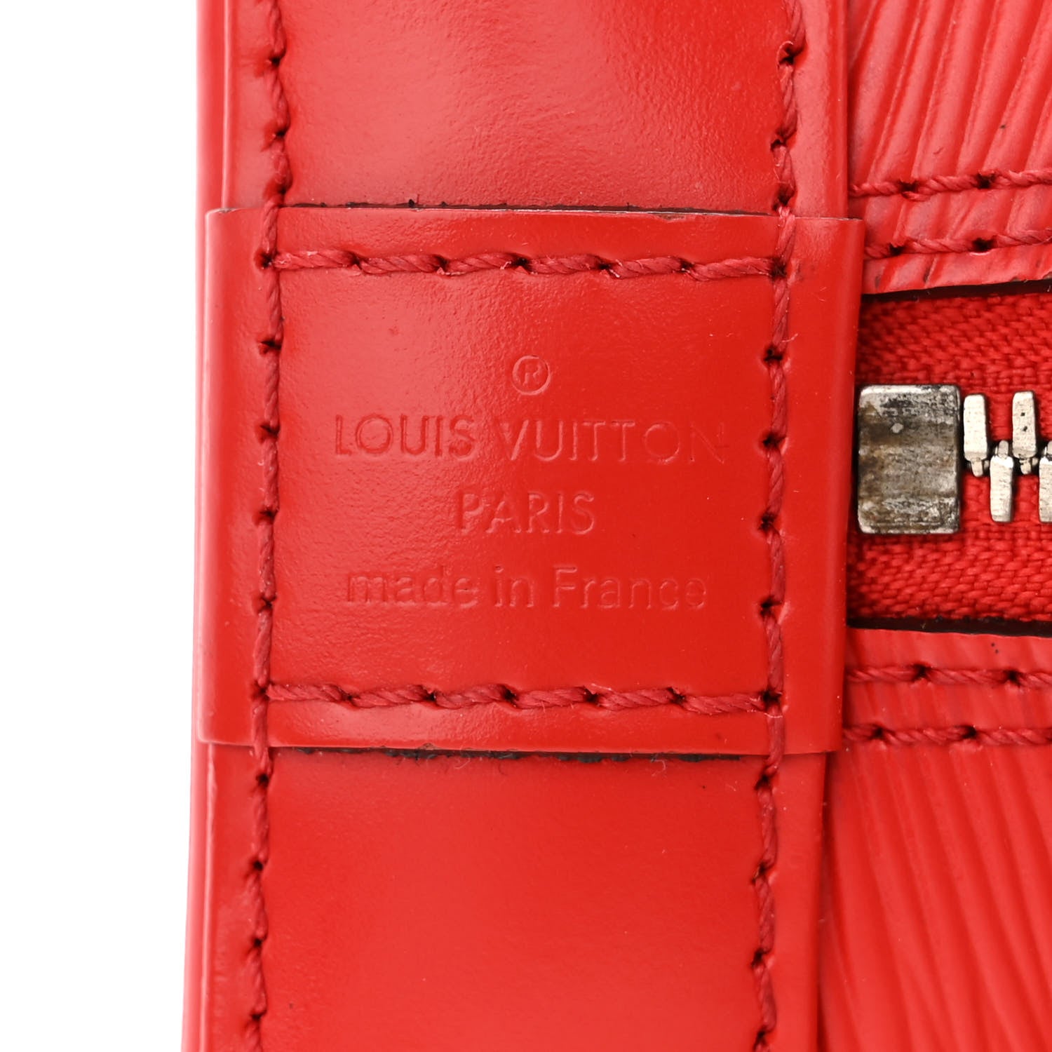 Louis Vuitton Epi Alma BB Coquelicot 6 of 10