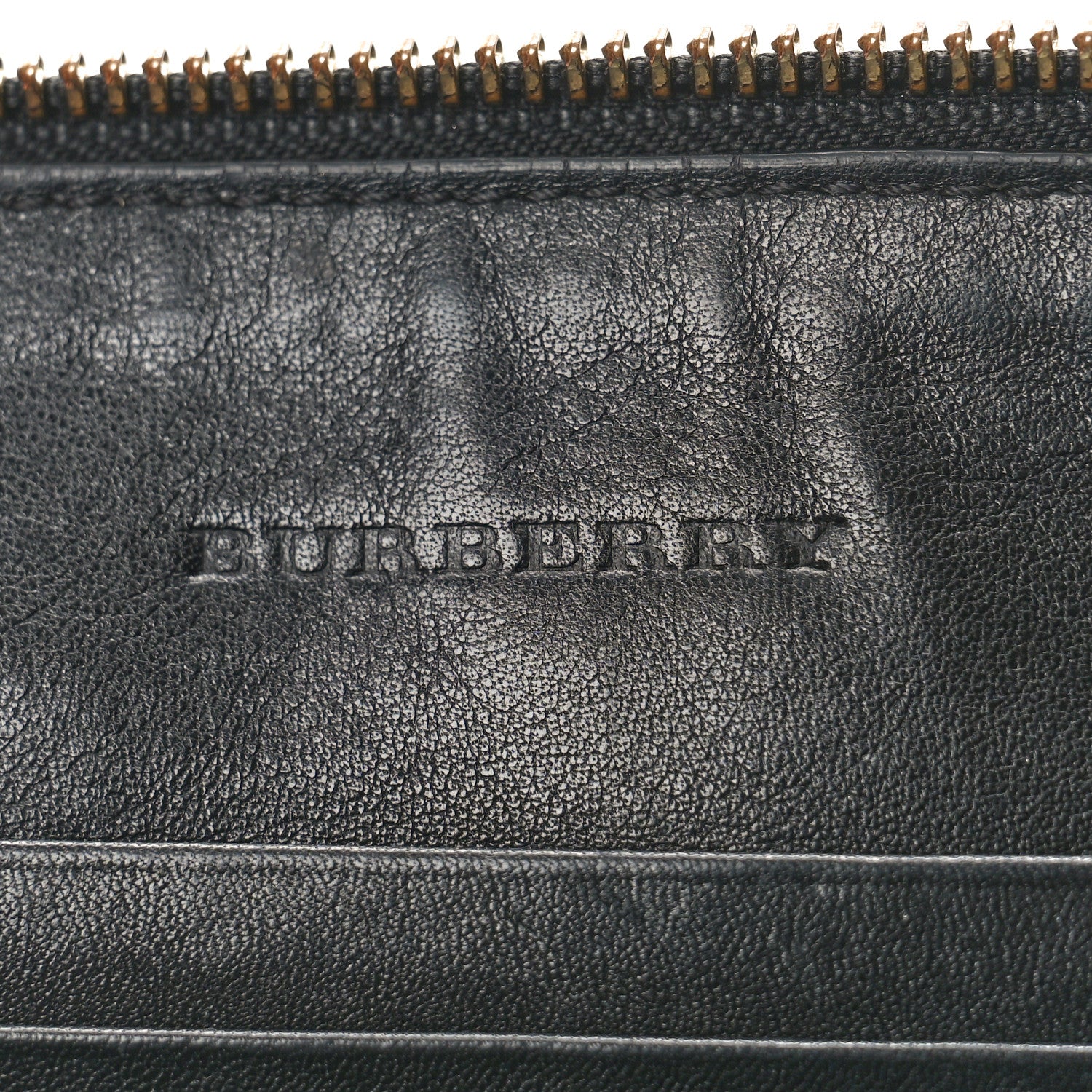 Burberry House Check Derby Peyton Crossbody Clutch Bag Black 6 of 11