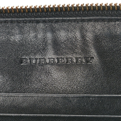 Burberry House Check Derby Peyton Crossbody Clutch Bag Black 6 of 11