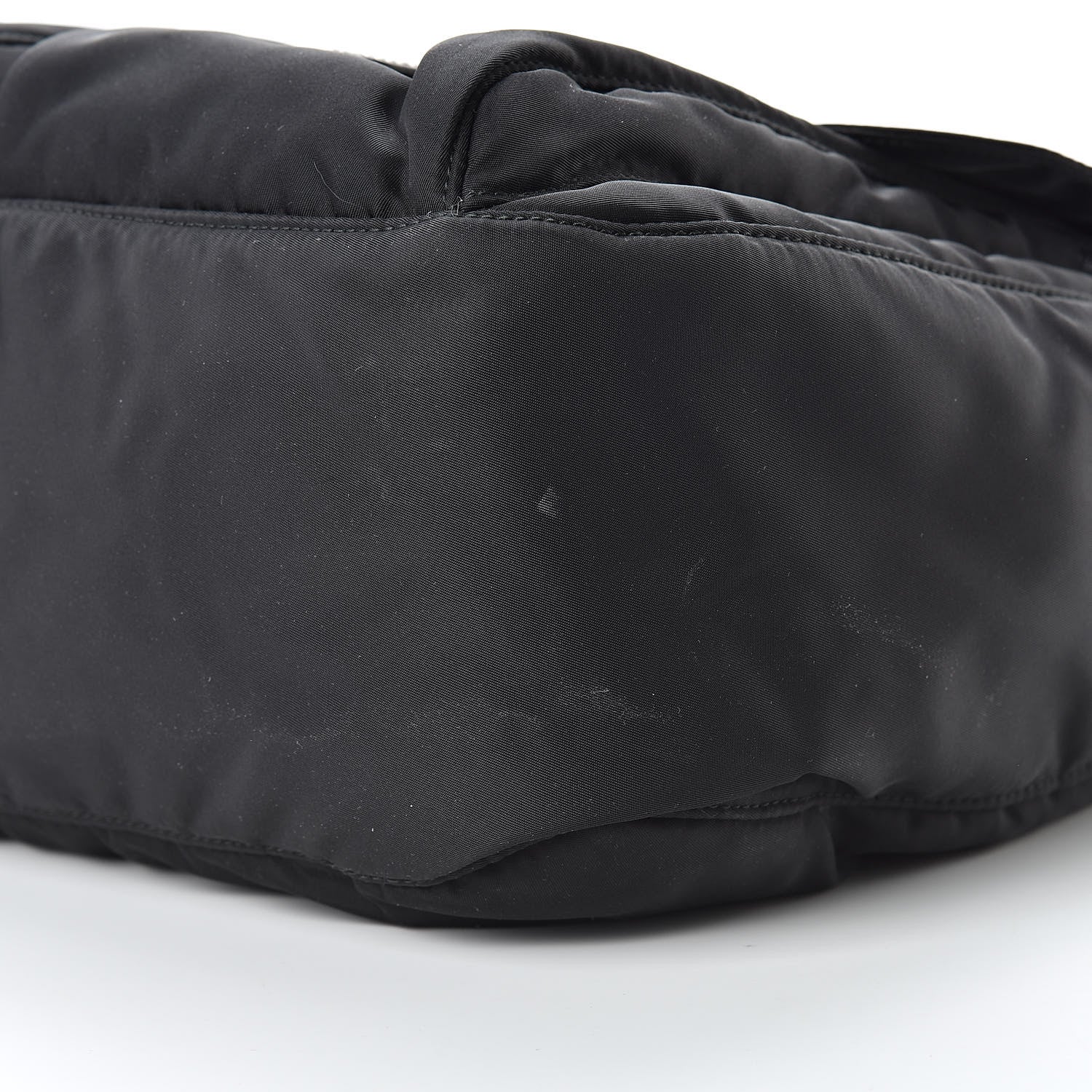 Prada Nylon Vela Messenger Bag Black 10 of 13