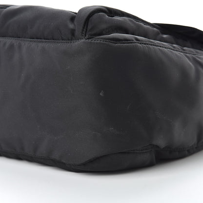 Prada Nylon Vela Messenger Bag Black 10 of 13